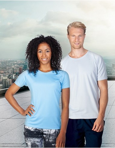 C-CSL01-Ladies Rainbow Tech Tee